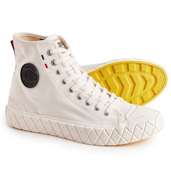 Palladium Other - NEW Palladium Palla Ace Canvas Mid Sneakers For Men Star White 362sn
